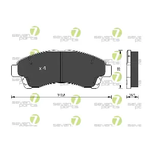 7 SEVEN PARTS SVP22790