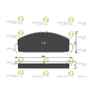 SVP11330 7 SEVEN PARTS