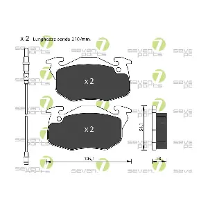 7 SEVEN PARTS SVP17922