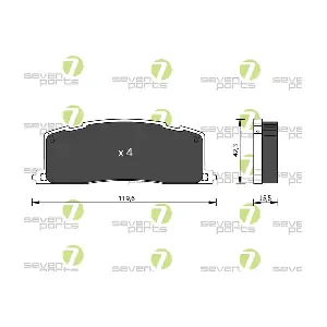 SVP18320 7 SEVEN PARTS