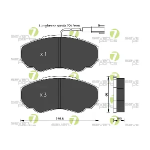 7 SEVEN PARTS SVP22030