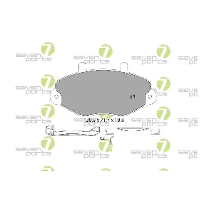 7 SEVEN PARTS SVP14991