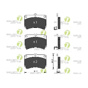 7 SEVEN PARTS SVP14800
