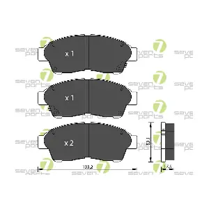 7 SEVEN PARTS SVP16310