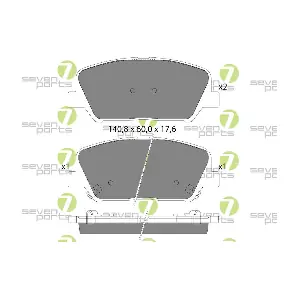 7 SEVEN PARTS SVP28610