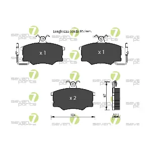 7 SEVEN PARTS SVP12275