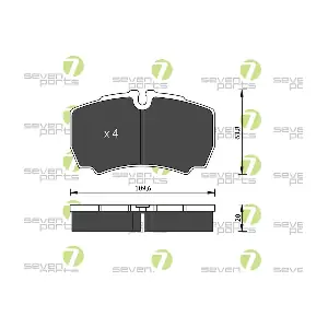 7 SEVEN PARTS SVP22060