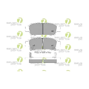 7 SEVEN PARTS SVP24710
