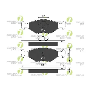 7 SEVEN PARTS SVP14240