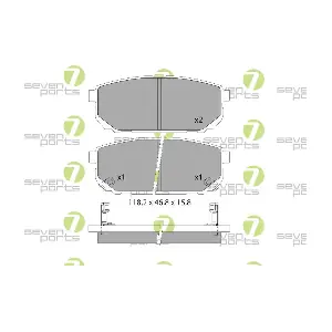 7 SEVEN PARTS SVP23310