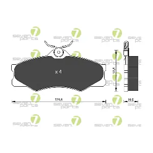 7 SEVEN PARTS SVP13920