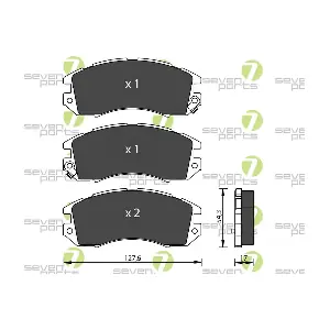 7 SEVEN PARTS SVP15780