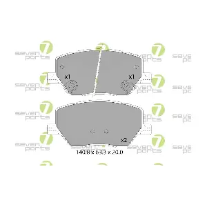 SVP28070 7 SEVEN PARTS