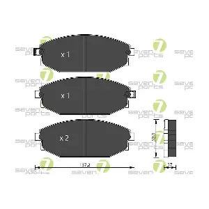 7 SEVEN PARTS SVP22150