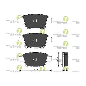 7 SEVEN PARTS SVP22770