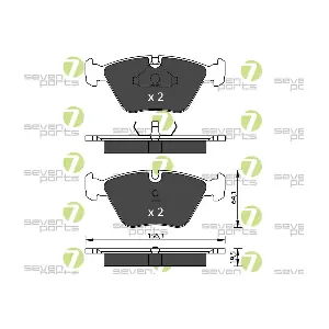 7 SEVEN PARTS SVP14300