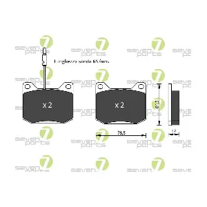 7 SEVEN PARTS SVP10360