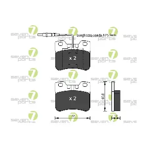 7 SEVEN PARTS SVP17860