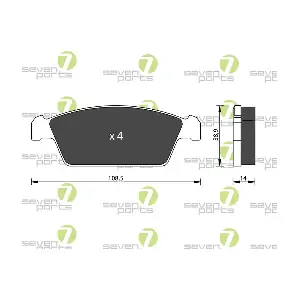 SVP15980 7 SEVEN PARTS