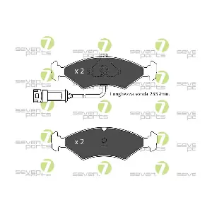 7 SEVEN PARTS SVP12343