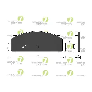 7 SEVEN PARTS SVP10270