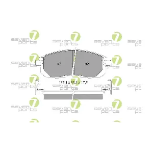 SVP26021 7 SEVEN PARTS