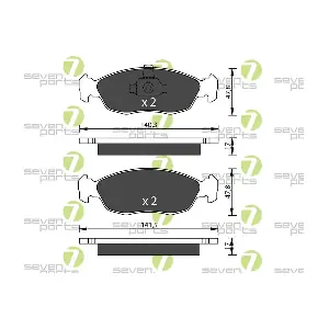 7 SEVEN PARTS SVP18030