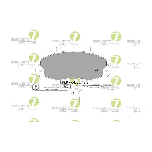 7 SEVEN PARTS SVP14981