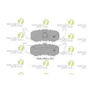 7 SEVEN PARTS SVP25130