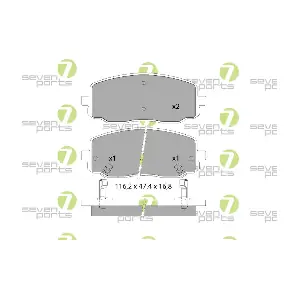 7 SEVEN PARTS SVP22950