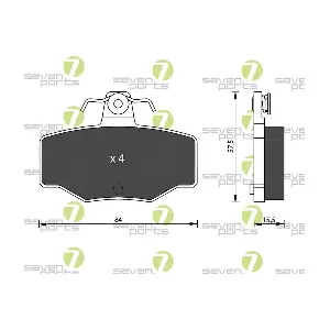 7 SEVEN PARTS SVP15060