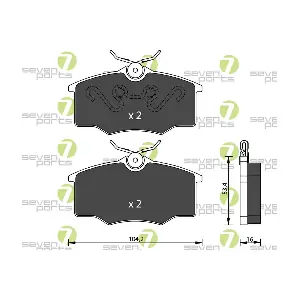 7 SEVEN PARTS SVP20340
