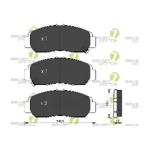 7 SEVEN PARTS SVP22230