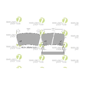 SVP24570 7 SEVEN PARTS