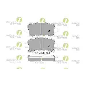 7 SEVEN PARTS SVP25810
