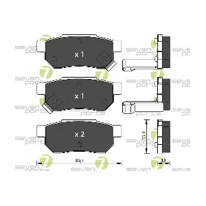 7 SEVEN PARTS SVP13990
