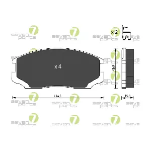 7 SEVEN PARTS SVP21201