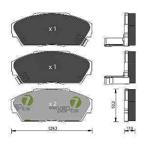 SVP14090 7 SEVEN PARTS
