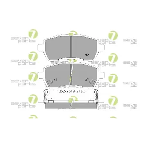 7 SEVEN PARTS SVP23690