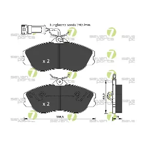 7 SEVEN PARTS SVP14192