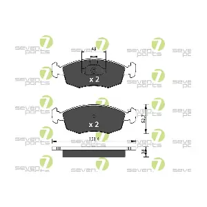 7 SEVEN PARTS SVP26670