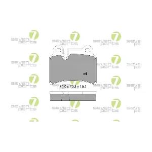 7 SEVEN PARTS SVP25280