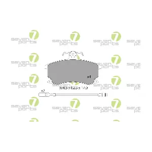 7 SEVEN PARTS SVP19373