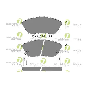 SVP29101 7 SEVEN PARTS