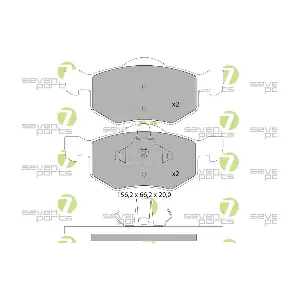 7 SEVEN PARTS SVP25170