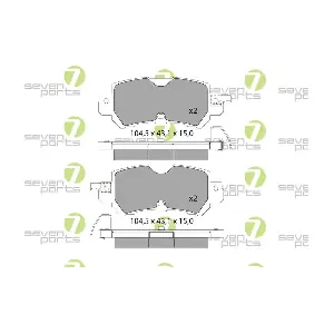 7 SEVEN PARTS SVP27880
