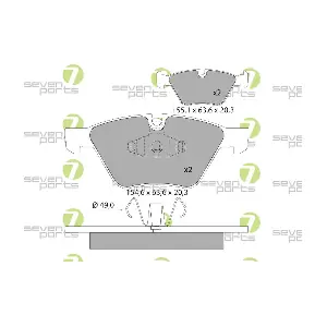7 SEVEN PARTS SVP23421