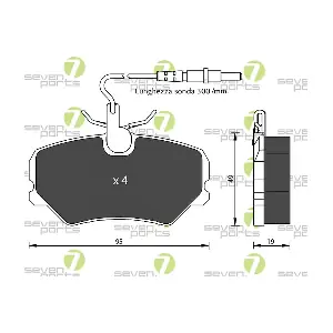 7 SEVEN PARTS SVP14311