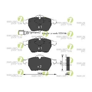 7 SEVEN PARTS SVP15646