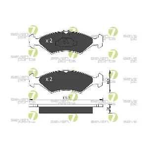 7 SEVEN PARTS SVP12342
